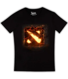 Прикольные футболки: Дота 2  (3) черная